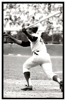 Hank Aaron Atlanta Braves Vintage Baseball Postcard BL3-01 Foto 1 de 2