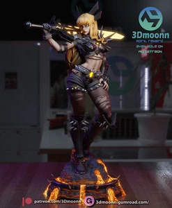 Statua Marvel Rivals 16K stampata in 3D - Magik fan made scala 1:6 - Foto 1 di 9