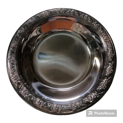 Reed & Barton 6.5 英寸镀银糖果坚果碗复古 — 第 1/4 张图片