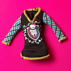 Monster High Ghoul Spirit Frankie Stein Doll Top Black Blue Pattern 2013 - Bdf08