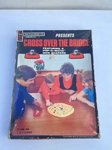 Peter Pan Playthings Cross Over the Bridge Board Game 1970 Retro Not Complete - Picture 1 of 21