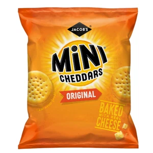 Jacob's Mini Cheddars Original 35g, Case of 44 - Picture 1 of 1