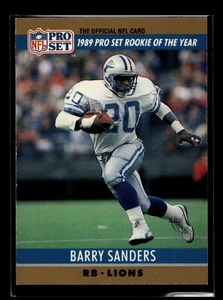 1990 Pro Set #1B Barry Sanders ROY (NM)(FTB) - Picture 1 of 2