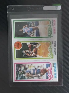 1980 Topps Earl Monroe/James Silas #170 #206 Perforated 3 pc. Card - Taby Card™  - Picture 1 of 2