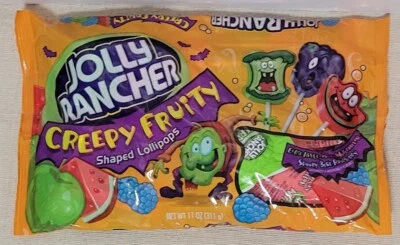 Jolly Rancher Creepy Fruity Shaped Lollipops - Rare HTF - NEW SEALED - Image 1 of 4