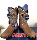 NIB - Durango Womens MAVERICK Brown Leather W/P Work Cowboy Boots Sz 6.5M
