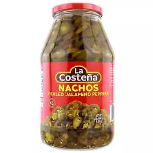 La Costeña Pickled Jalapeño Peppers Sliced Tangy Flavour Mexico Jar Pack 1.8kg - Picture 1 of 3