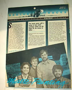 Star Wars Bantha tracks #23 fan club magazine vintage vintage era fanzine  1220 - Picture 1 of 3