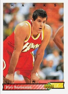 1992-93 Upper Deck Basketball #402 Blair Rasmussen - Picture 1 of 4