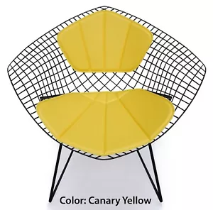 Bertoia Diamond Chair Replacement Cushion and Back Rest -  Eames Era Mid Century - Picture 1 of 7