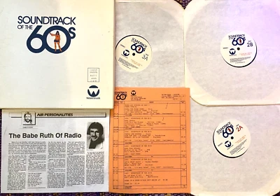 2/6/82 GARY OWENS 3 HR SOUNDTRACK OF 60's, SPECIAL FEATURES & RARE INTERVIEWS - Image 1 of 3