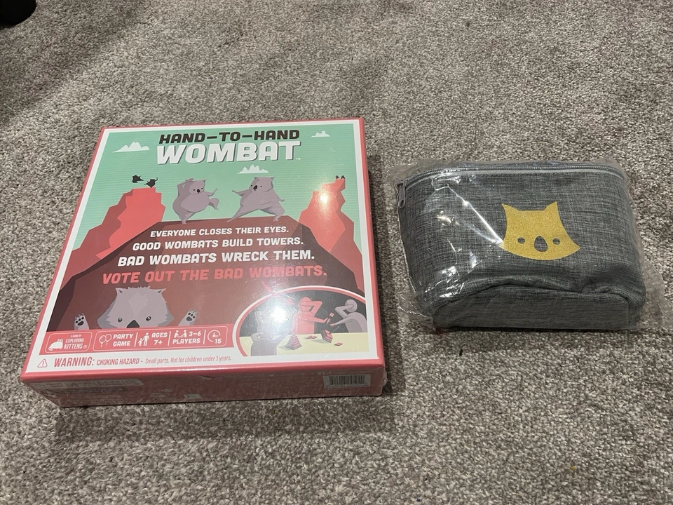 Hand To Hand Wombat Board Game plus Kickstarter Exclusives NEW - Image 1 of 1