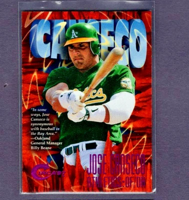 1997 SKYBOX FLEER CIRCA RAVE PARALLEL #119 JOSE CANSECO SP #/150 NM COND - Image 1 of 2