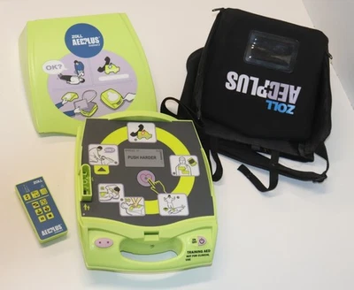 Zoll AED + Plus Trainer 2 con control remoto y estuche sin pilas sin almohadillas Foto 1 de 4