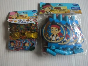 DISNEY Jr. NEW Jake And The Neverland Pirates Confetti & Blowouts Birthday - Picture 1 of 5