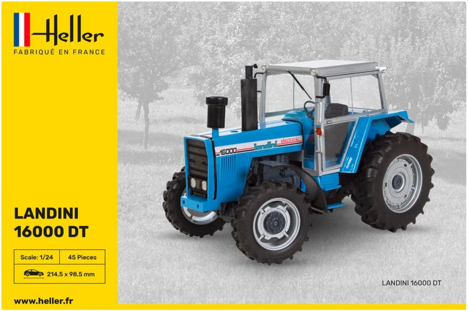 HELLER 81403 MODELLO TRATTORE LANDINI 16000 DT 1/24 - Immagine 1 di 1
