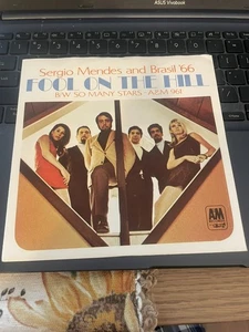 Sergio Mendes Brasil '66 '66 Fool On The Hill 45 rpm With Picture Sleeve - Picture 1 of 5