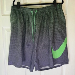 Nike Badehose Shorts gefüttert grün blau NESSD541-380 Herren Gr. XXL Neu mit Etikett - Bild 1 von 10