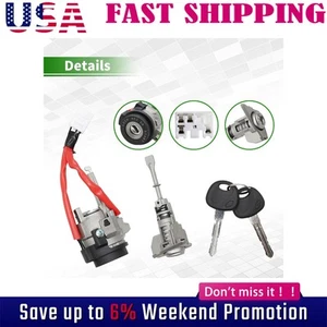 Ignition Switch & Door Lock Cylinder for Hyundai Elantra 2011-2015 1.8L 2.0L - Bild 1 von 14