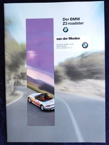 BMW Z3 Roadster 1.8 und 1.9 Prospekt 2.1995   mit Angaben zu Farben und Polstern - Picture 1 of 9