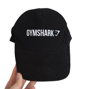 Gymshark Adjustable Baseball Cap Black Strap Cotton Unisex - Picture 1 of 9
