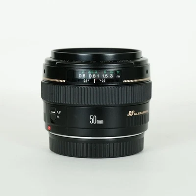 Canon EF50mm F1.4 USM Lens Japan For Canon EF Mount Prime Portrait Lens - Image 1 of 4