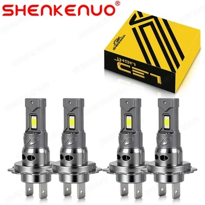 Faros LED H7 H7 bombillas haz alto bajo para Mercedes-Benz GLE63 AMG S 2016-2019 Foto 1 de 4