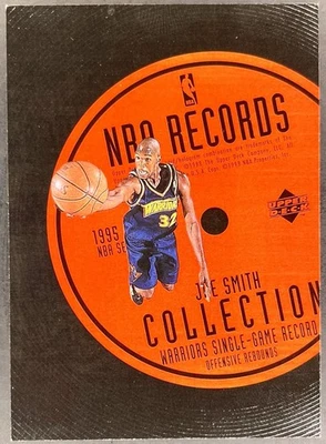 Colección de discos de la NBA Upper Deck 1997-98 Joe Smith #RC9 GOLDEN STATE WARRIORS Foto 1 de 2