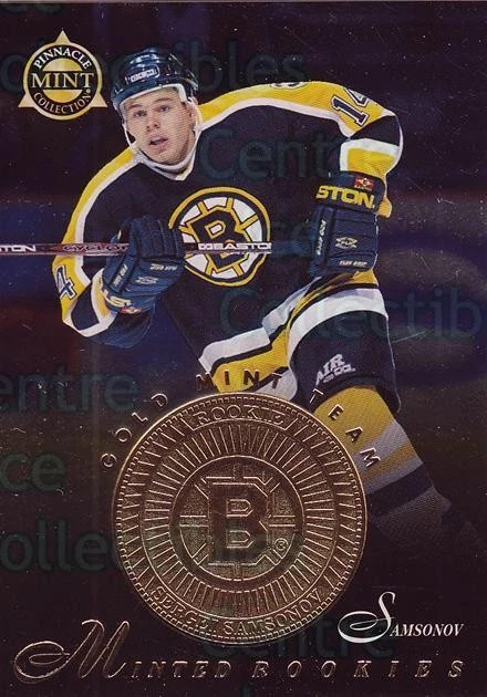 1997-98 Pinnacle Mint Gold Team #26 Sergei Samsonov - Image 1 of 1