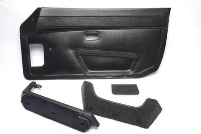 Porsche 924 Türverkleidung Rechts Leder schwarz Top Zustand - Изображение 1 из 4