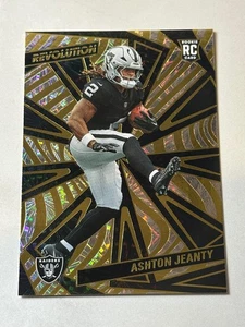 2025 Panini Revolution Ashton Jeanty #202 Fireworks Parallel RC 45/49 Raiders - Picture 1 of 2