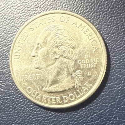 2001 P Vermont State Liberty Quarter - Obvious ERRORS DDO on A ~ Drooling George - Image 1 of 4