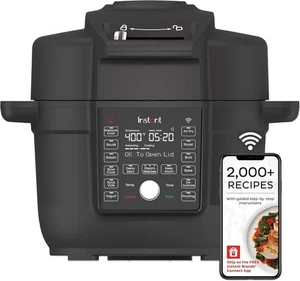 Olla de aire y olla a presión Instant Pot Duo Crisp 6,5 cuartos de galón - 13 en 1 con Wi-Fi - Imagen 1 de 7