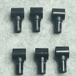 LEGO 15100 Black Technic Pin with Friction Ridges and Pin Hole Lot of 6 65487 - Picture 1 of 5