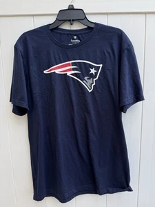 New England Patriots Fanatics Camiseta Azul Manga Corta Grande Nueva - Imagen 1 de 3