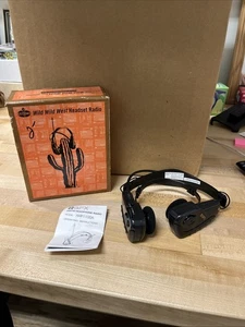1998 Amoco Wild Wild West GPX Radio Headset, AM/FM headset radio. Box 283 - Picture 1 of 11