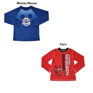 Character Boys 50+ UV Protection Quick Drying T-Shirt (Mickey Mouse, 5T) - Picture 1 of 5