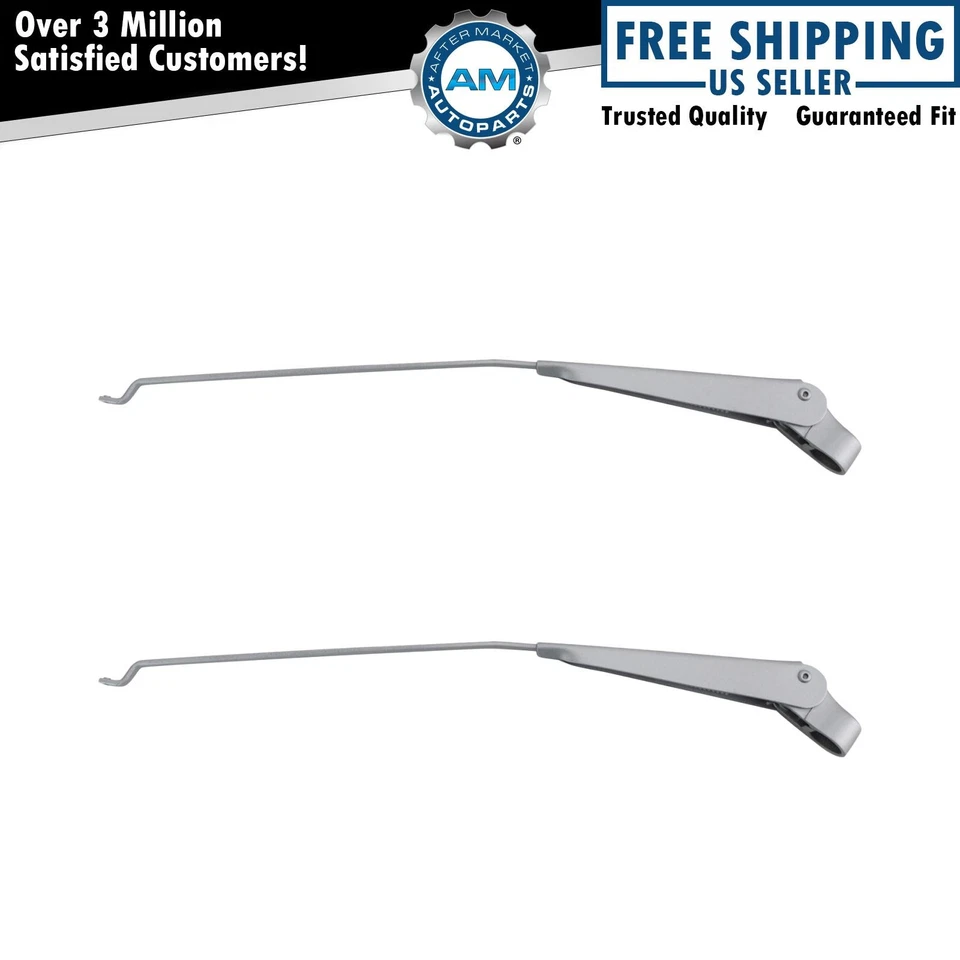 Front Windshield Wiper Arm Pair Set for Jeep CJ5 CJ6 CJ7 CJ5A CJ6A CJ8 Scrambler - Image 1 of 4