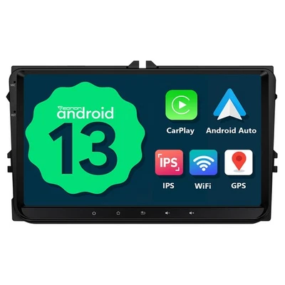 Per VW GOLF 5 6 Touran Polo Eonon VWA13 Android 13 Autoradio 9" IPS GPS CarPlay - Immagine 1 di 4