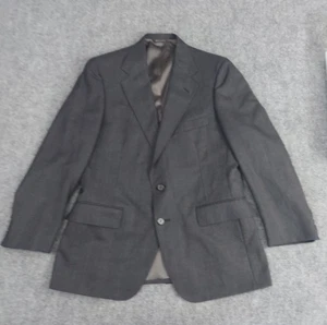 Blazer Polo University Ralph Lauren Para Hombres 40 Corto W 33 Gris Lana Hecho en Unión EE. UU. - Imagen 1 de 19