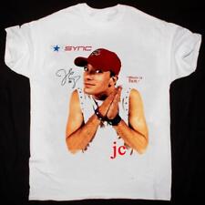 Rare! Jc Chasez Nsync Band Cotton White All Size Men Women T Shirt A1219