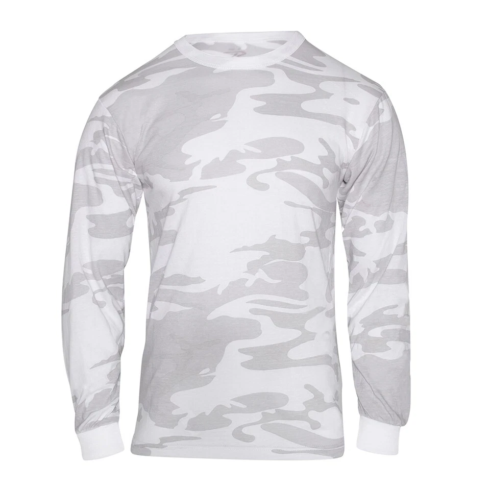 Rothco Military Tactical Camouflage Long Sleeve T-Shirt (Choose Sizes) - Image 1 of 1