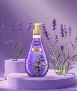 Duru Bio-Olivenöl Lavendel -Flüssigseife 1x 500ml - Bild 1 von 3