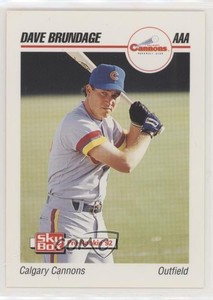 1992 SkyBox Pre-Rookie AAA Packs Dave Brundage #26