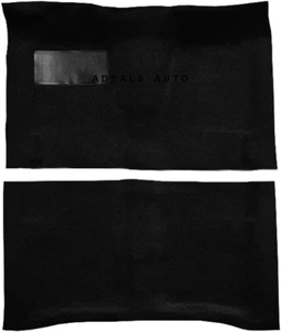 ACC 64-67 CHEVELLE 2-DR 4-SPD W/ BUCKETS BLACK 80/20 LOOP MOLDED CARPET - Picture 1 of 3