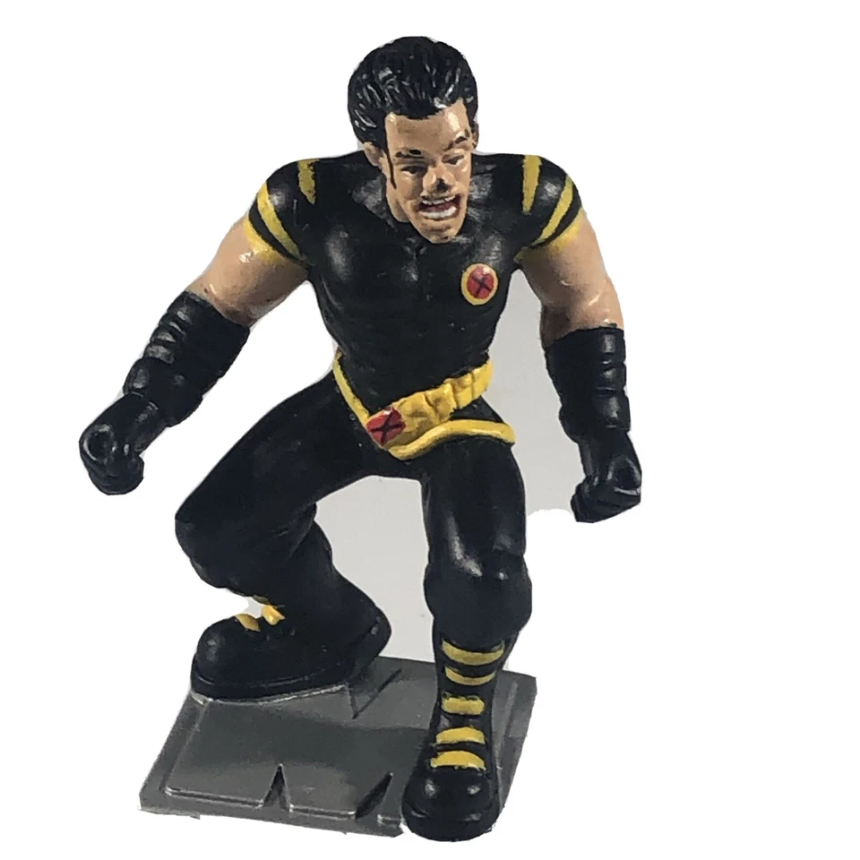 Wolverine Marvel Heroes Chess Silver Base Pawn Replacement Piece Pressman 2003 - Image 1 of 4