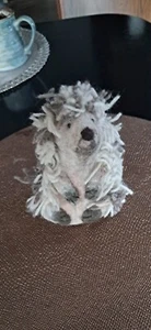 Sheep's Wool Felt Hedgehog from Thamel, Kathmandu, by Gorkha Women’s Collective - Picture 1 of 5