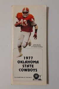 1977 Oklahoma State Cowboys Medienführer - Terry Miller - Bild 1 von 1