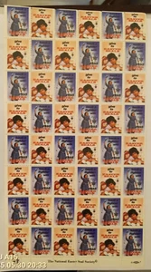 1985 Easter Seals, "Give To Easter Seals", Full Sheet, M/NH, 48 Stamps Vintage - Picture 1 of 1