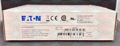Eaton 13104AQD07 Photoelectric Sensor New In Box USA Stock - Image 1 of 2